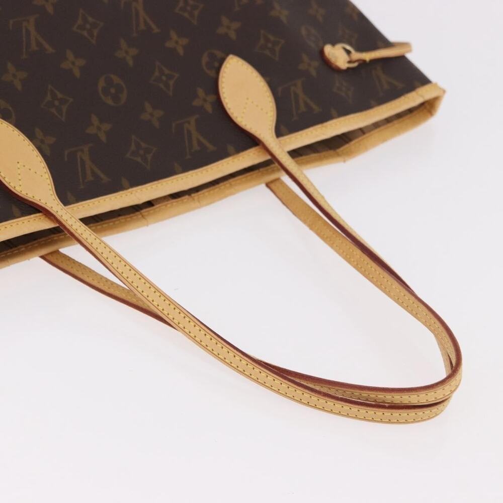 Louis Vuitton Monogram Neverfull MM Tote Bag Brown - Picture 7 of 12
